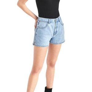 High Waist Gap Jean Shorts, Size 27